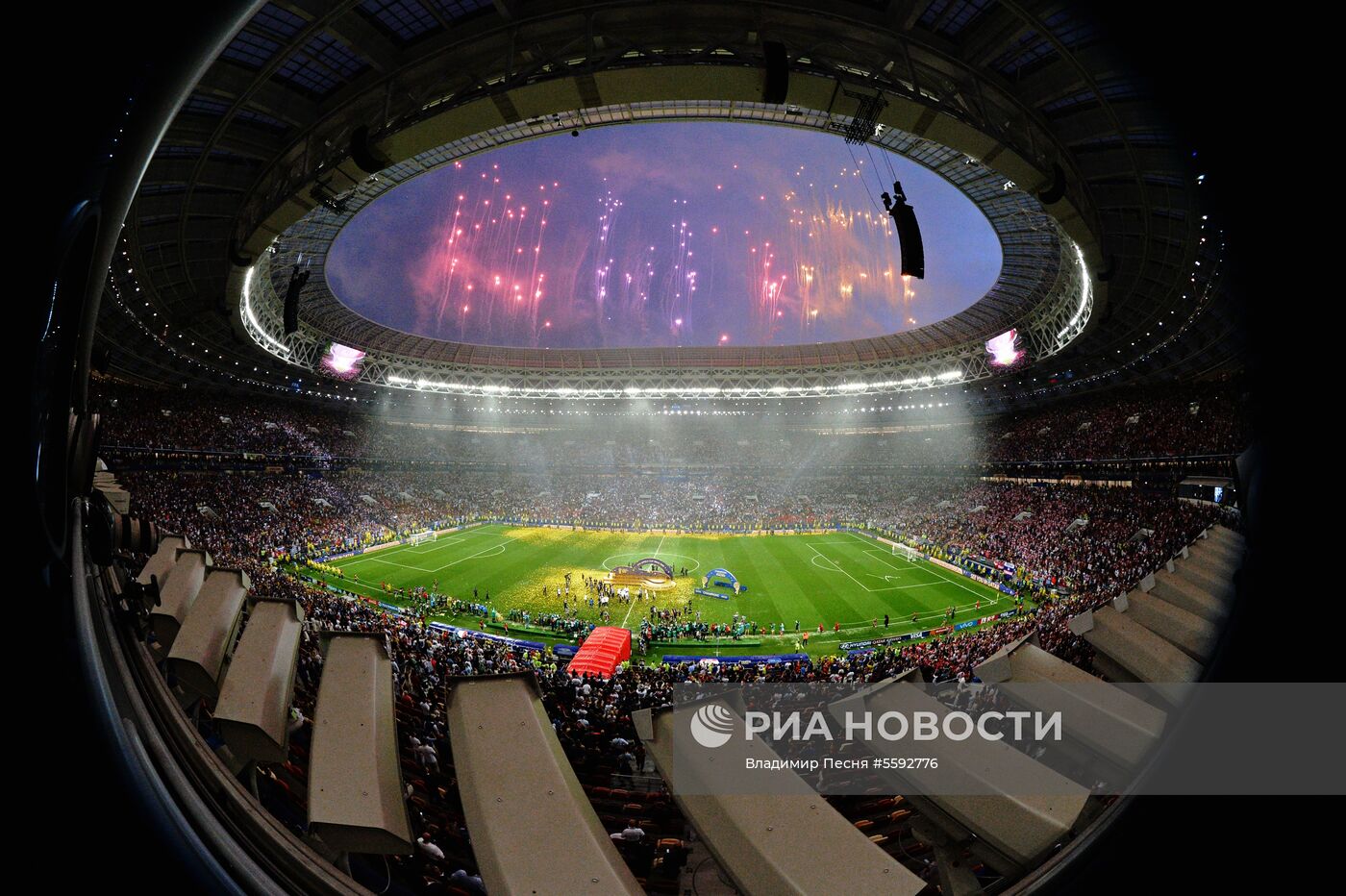 Награждение победителей ЧМ-2018 по футболу