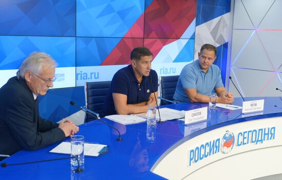 Пресс-конференция о выборах президента Федерации бобслея и скелетона России