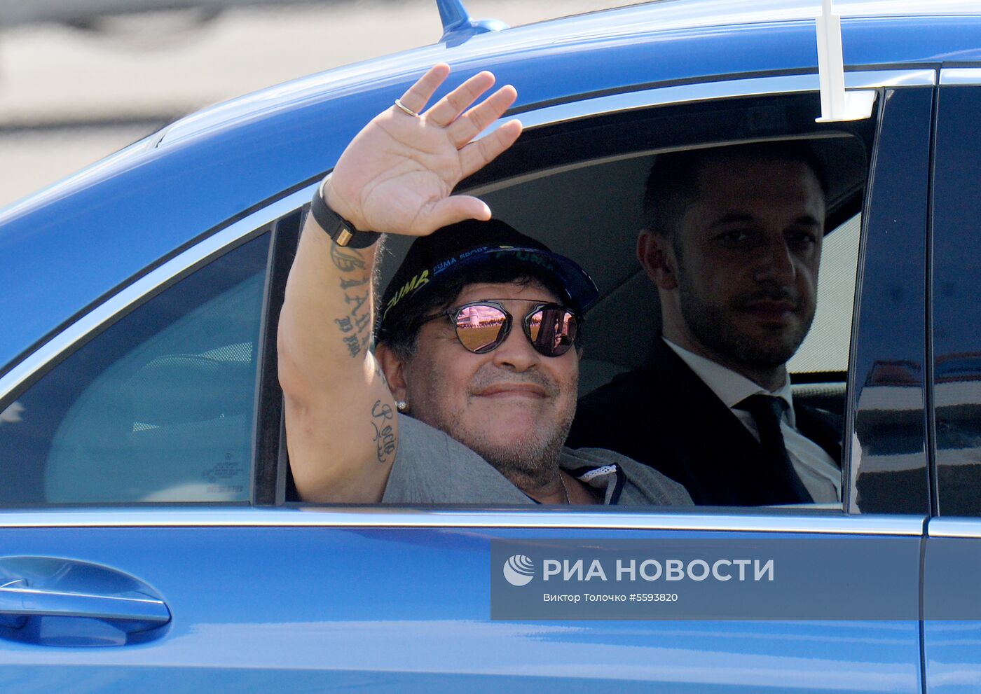 Диего Марадона прибыл в Брест