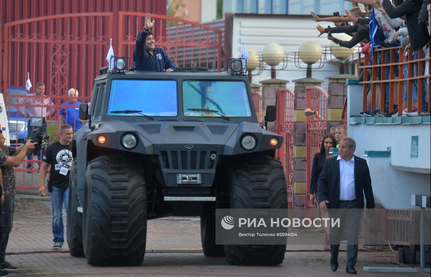 Диего Марадона прибыл в Брест