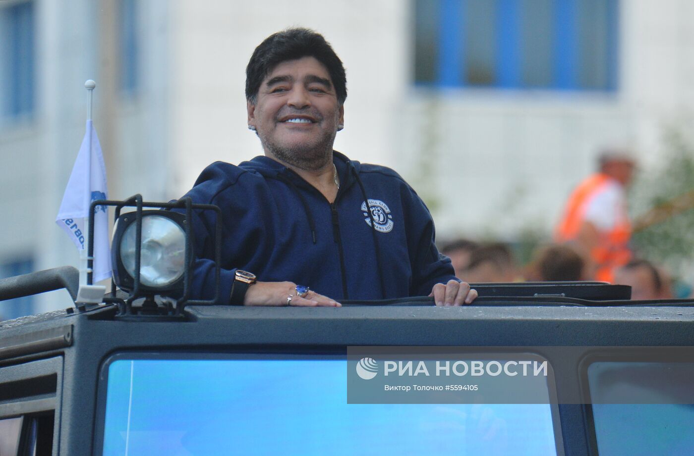 Диего Марадона прибыл в Брест