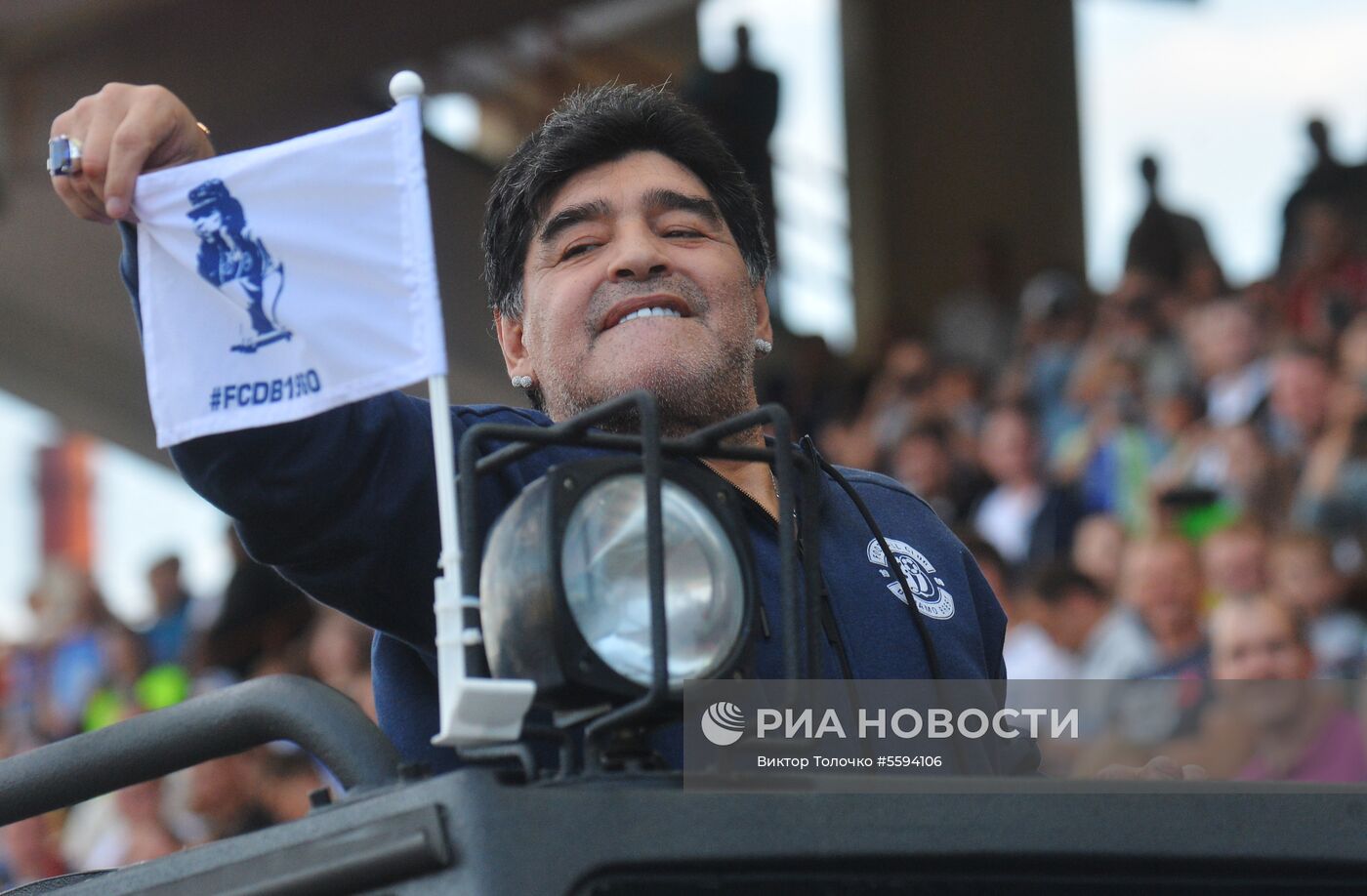 Диего Марадона прибыл в Брест