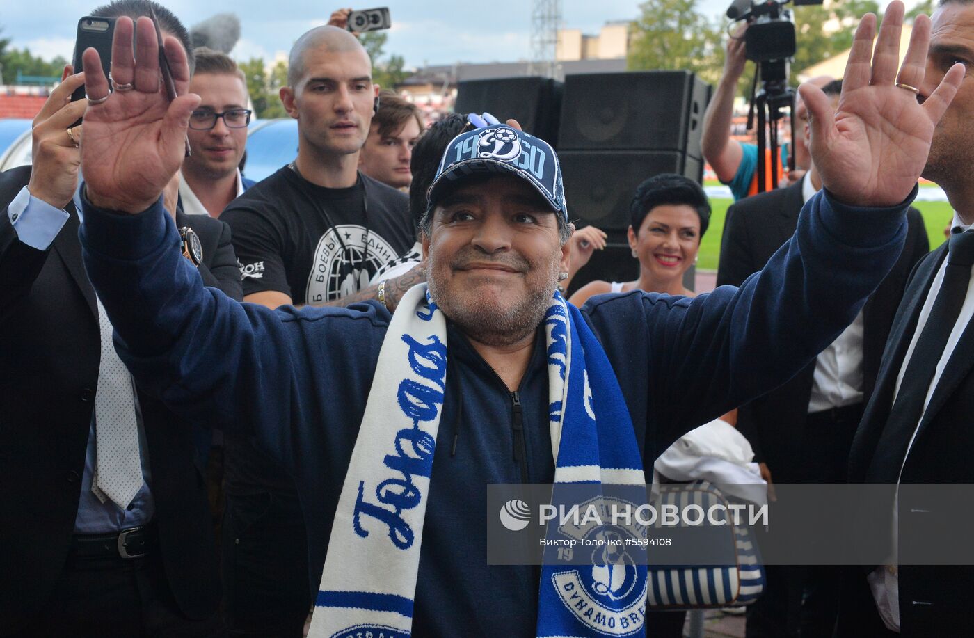 Диего Марадона прибыл в Брест