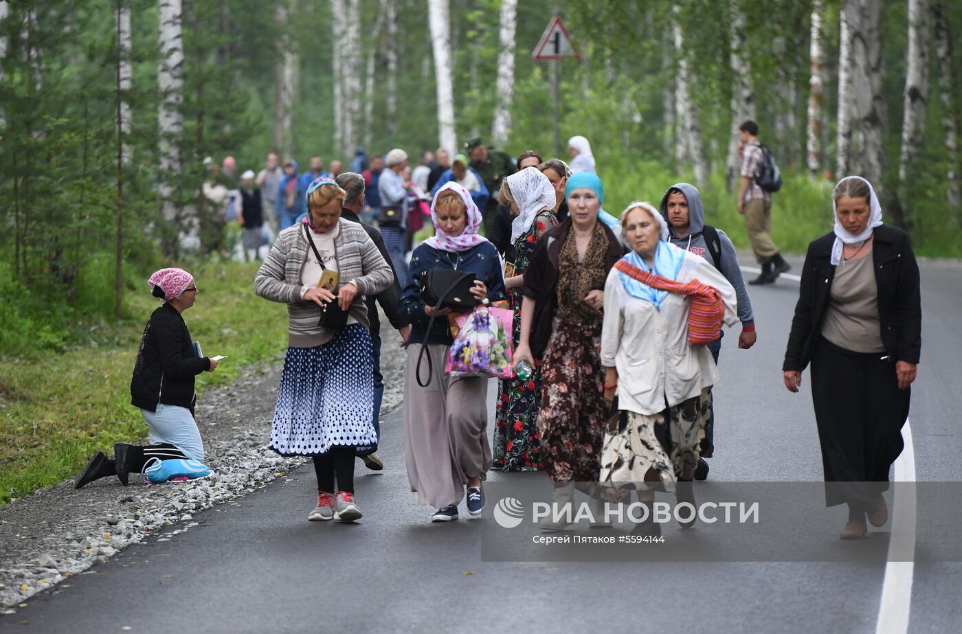 Крестный ход, приуроченный к 100-летию гибели царской семьи