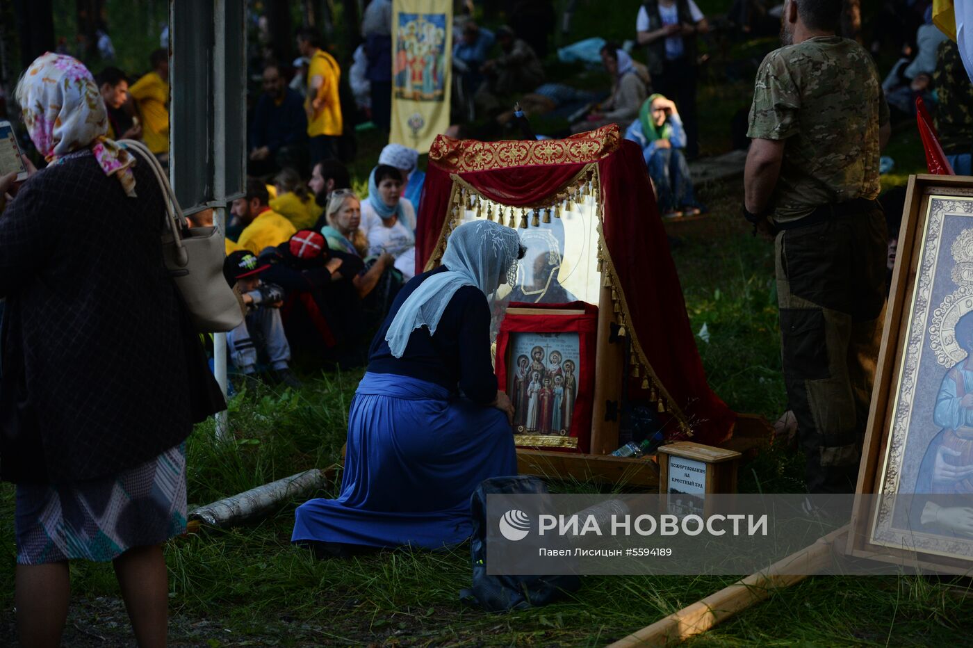 Крестный ход, приуроченный к 100-летию гибели царской семьи