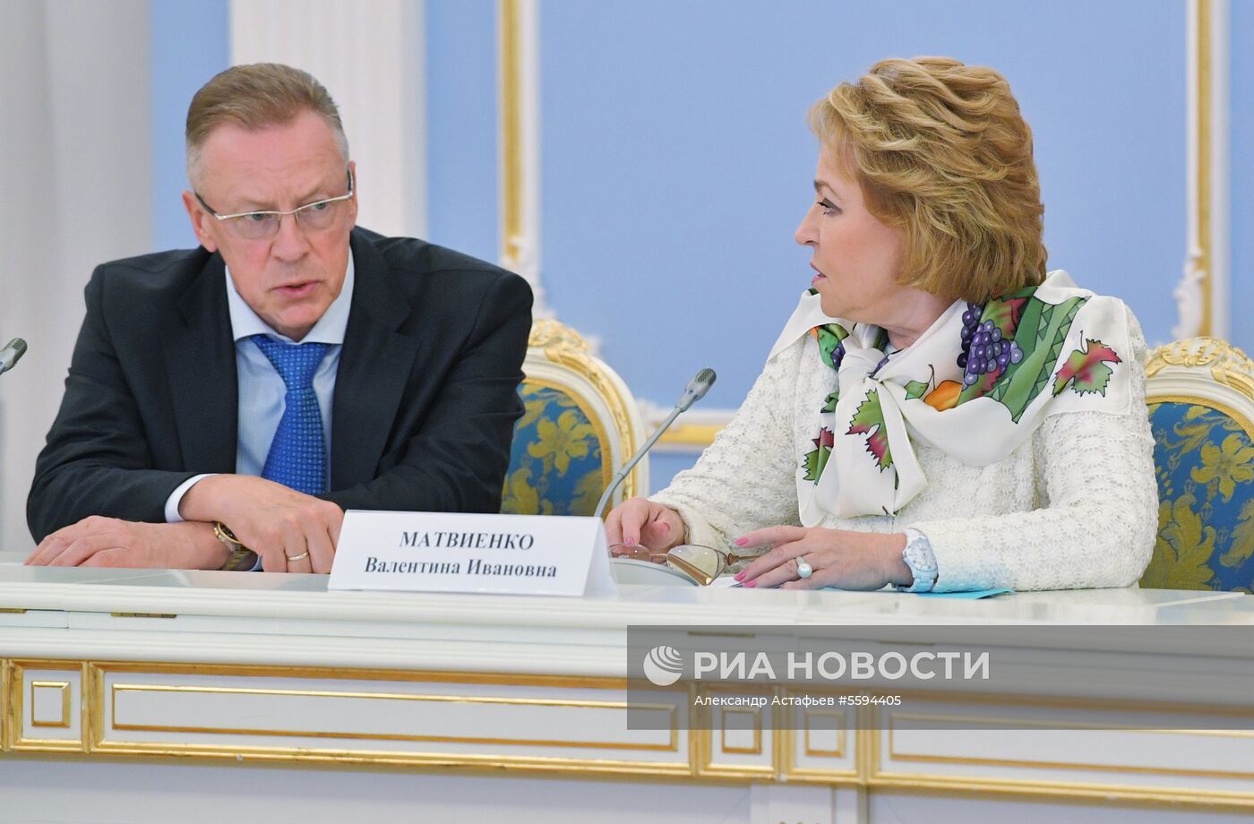 Премьер-министр РФ Д. Медведев провел встречу с членами Совета палаты Совета Федерации