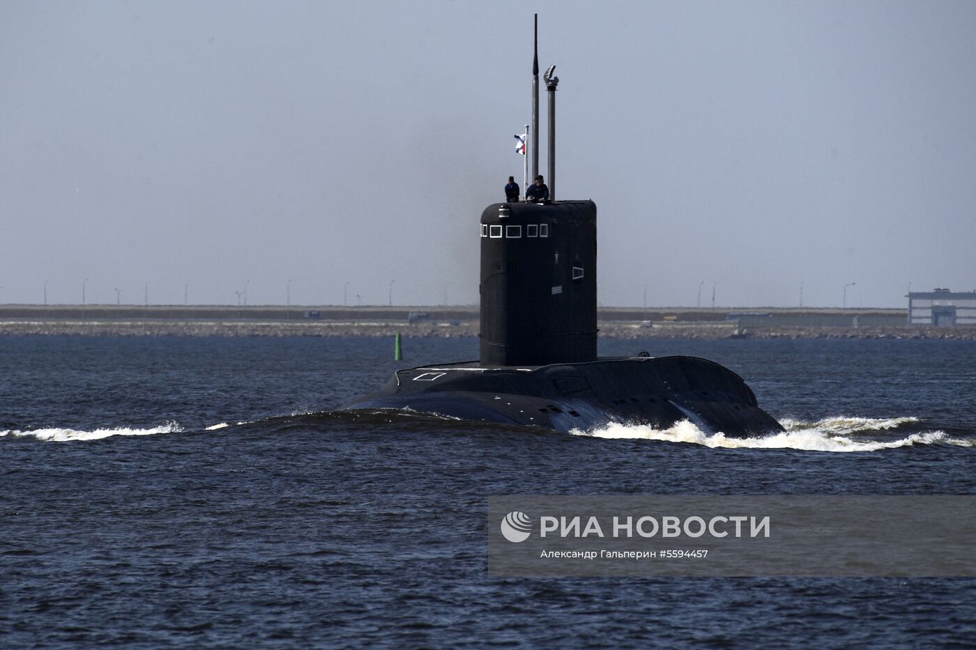 Репетиция парада ВМФ в Кронштадте