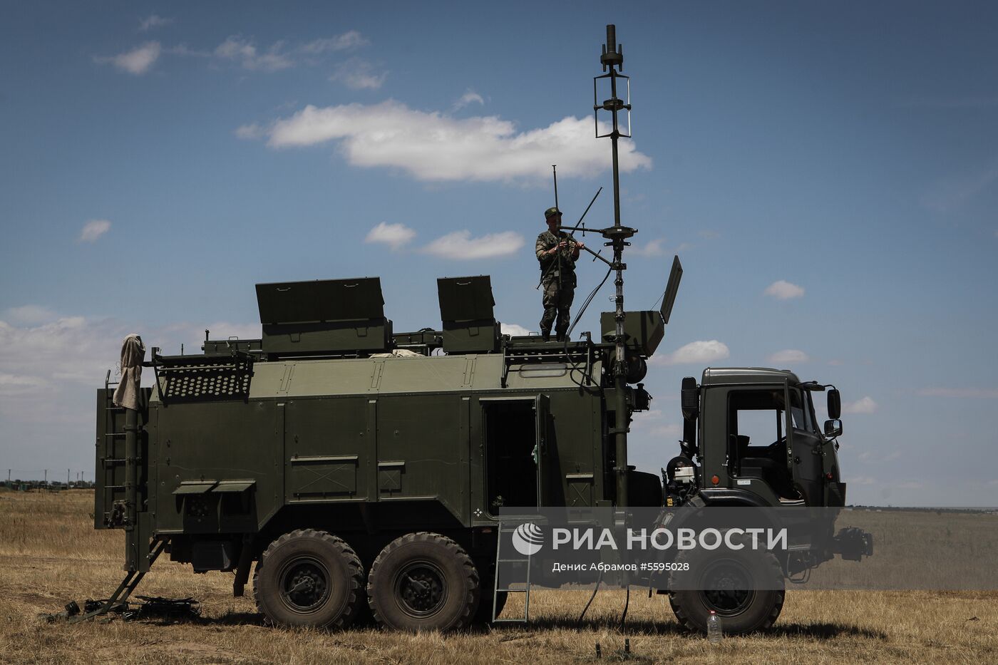 Этап конкурса по полевой выучке подразделений радиоэлектронной борьбы