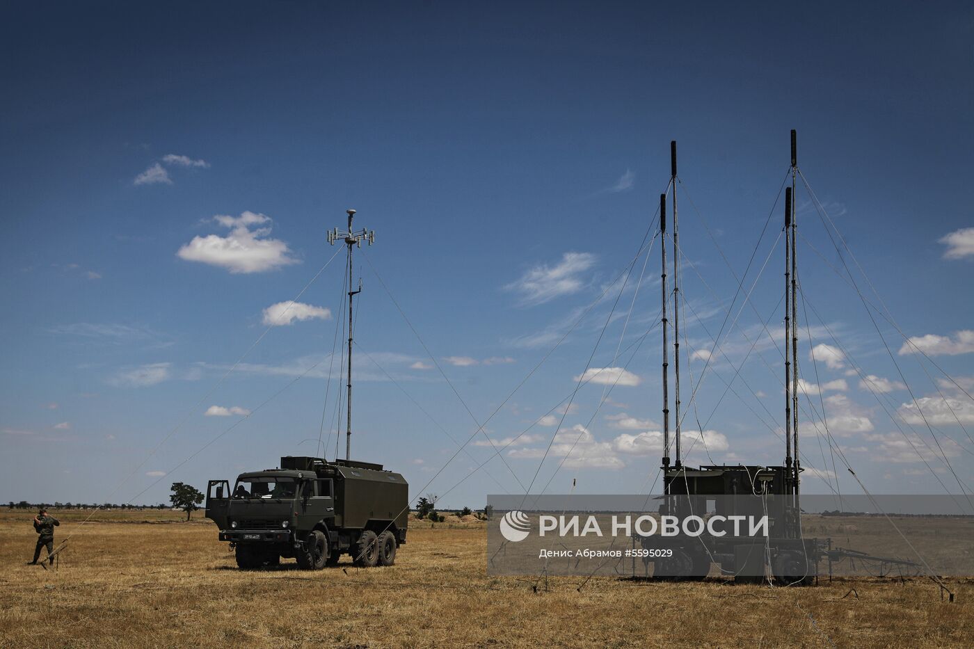 Этап конкурса по полевой выучке подразделений радиоэлектронной борьбы