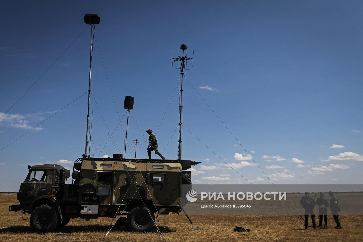 Этап конкурса по полевой выучке подразделений радиоэлектронной борьбы