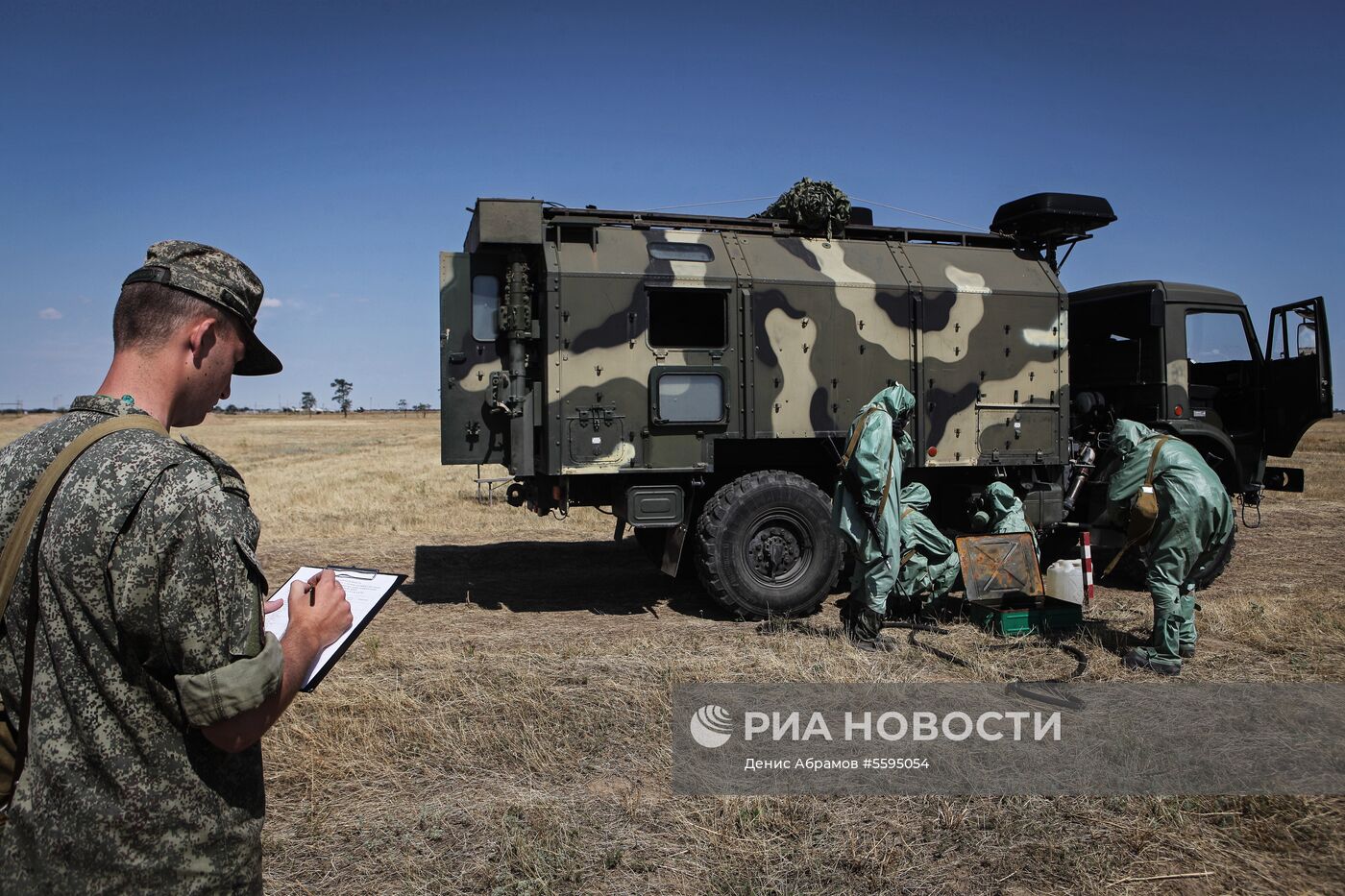 Этап конкурса по полевой выучке подразделений радиоэлектронной борьбы