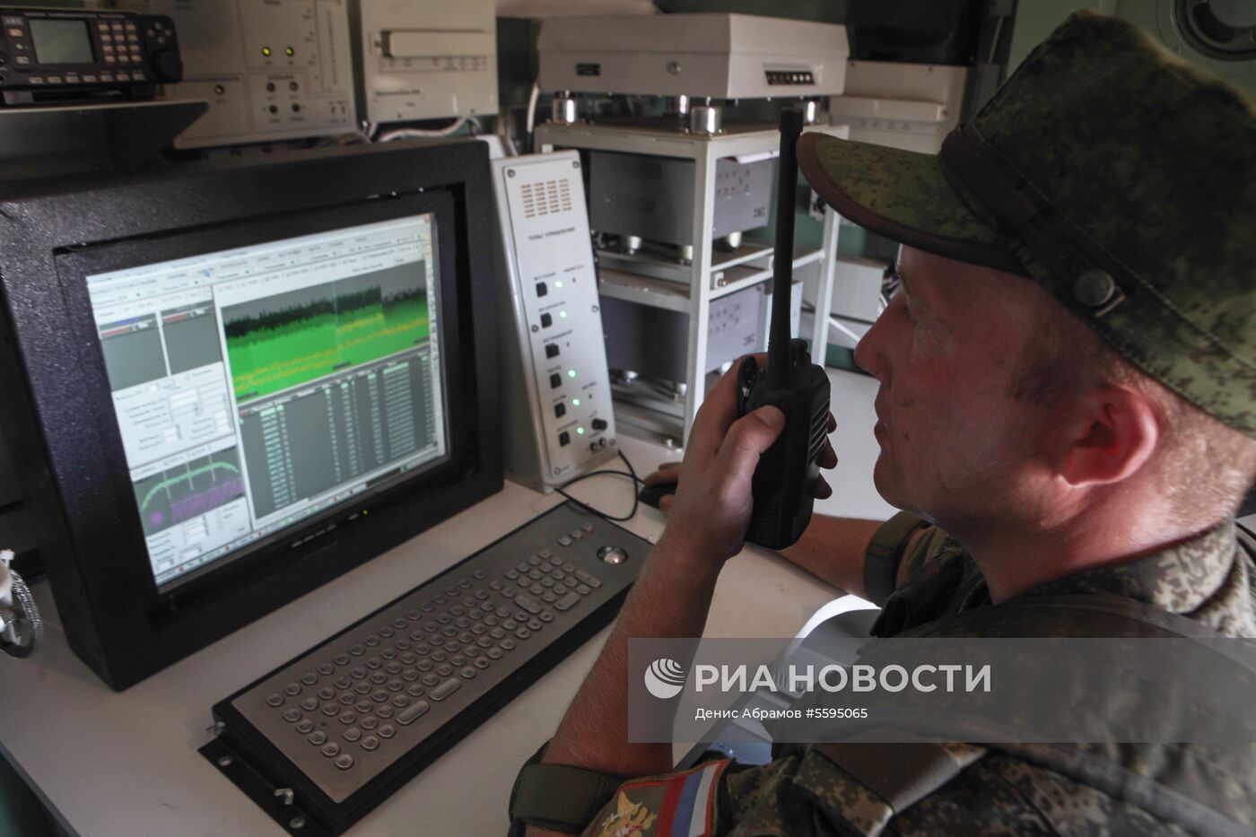 Этап конкурса по полевой выучке подразделений радиоэлектронной борьбы