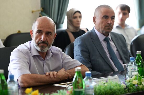 Визит делегации из Турции в Грозный 