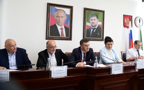 Визит делегации из Турции в Грозный 