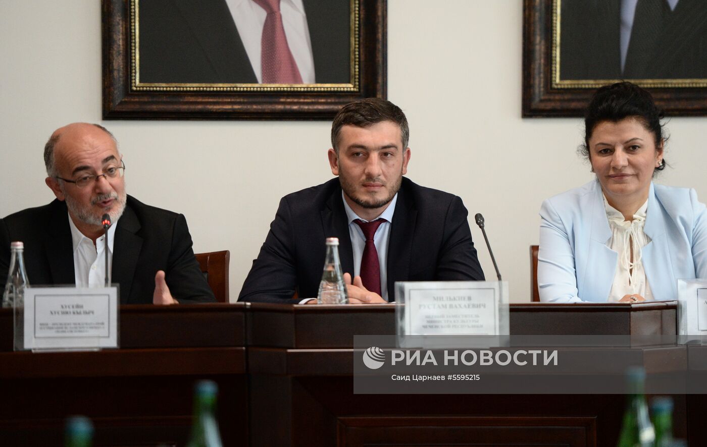 Визит делегации из Турции в Грозный