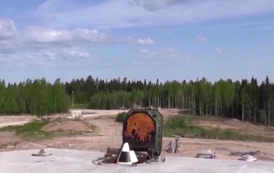 Испытание новой баллистической ракеты «Сармат»