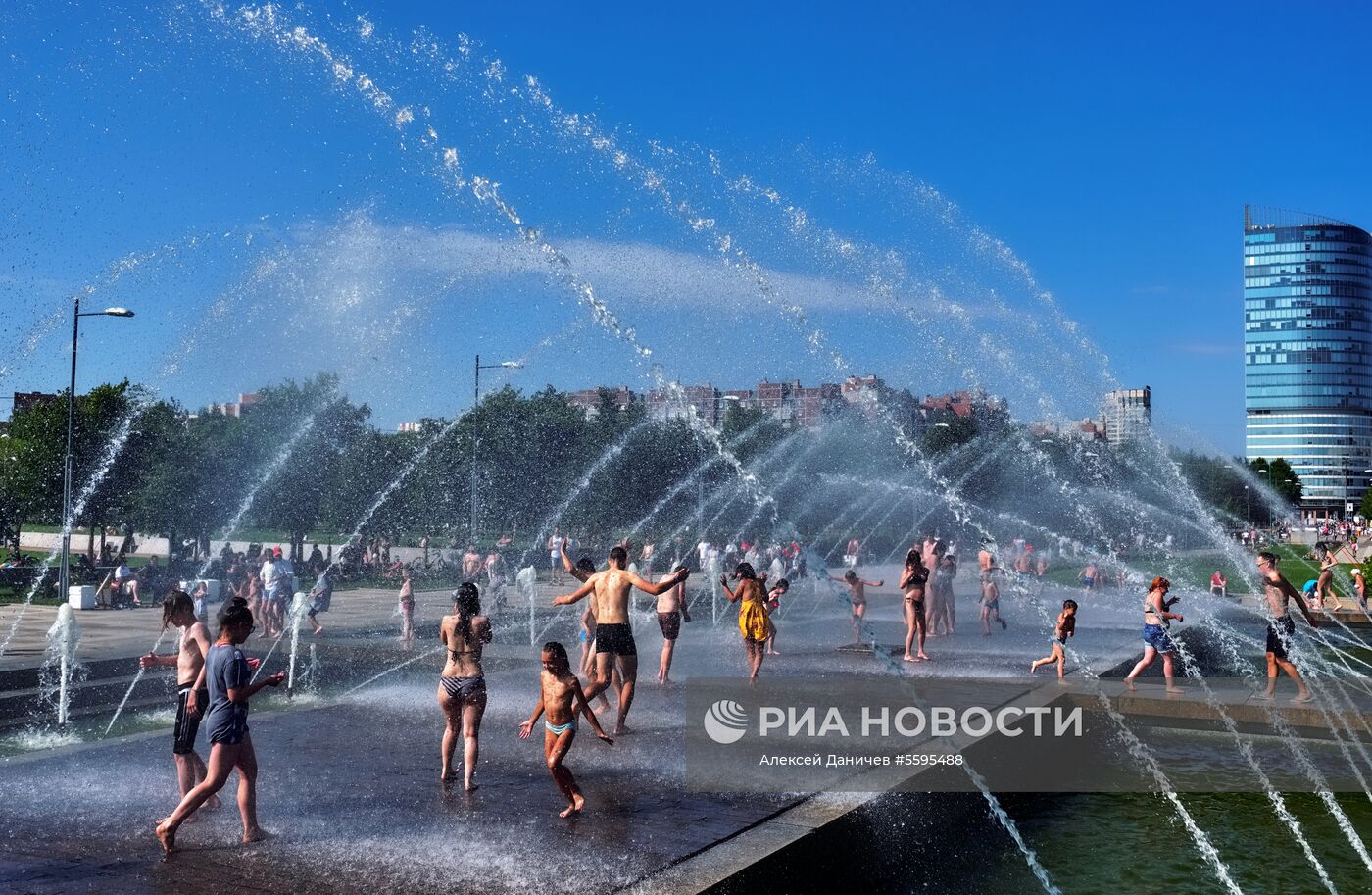 Жара в Санкт-Петербурге