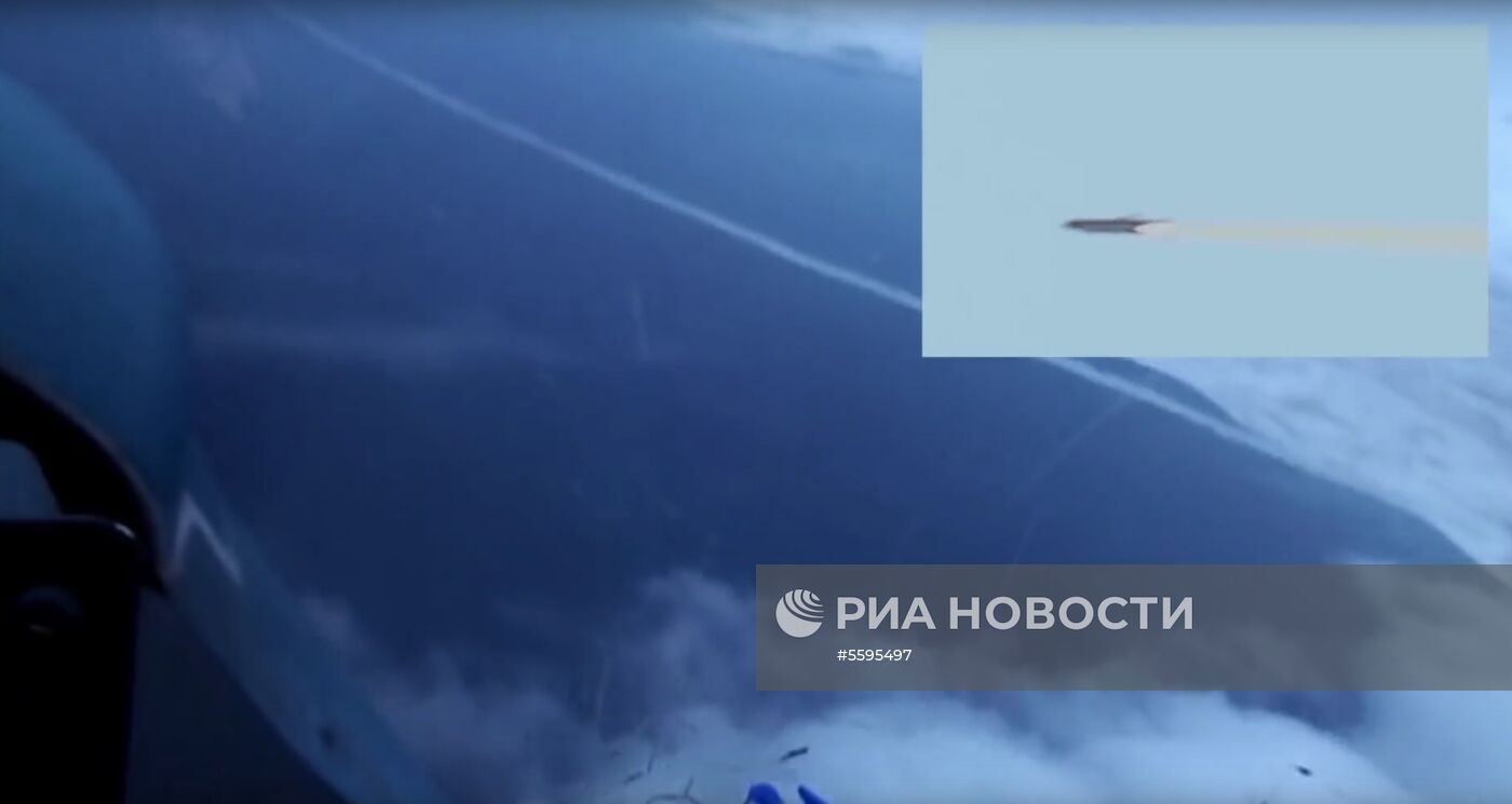 Испытания крылатой ракеты с ядерным двигателем «Буревестник»