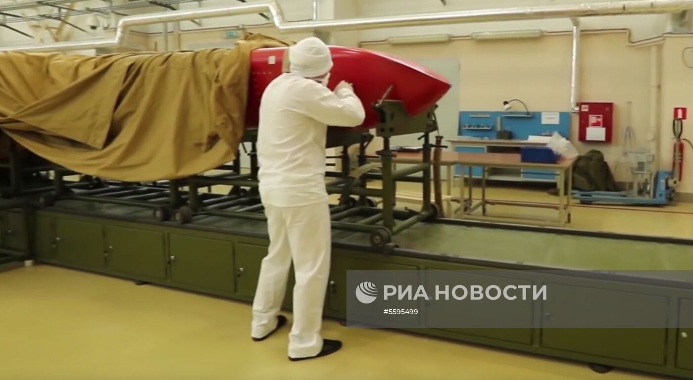 Испытания крылатой ракеты с ядерным двигателем «Буревестник»