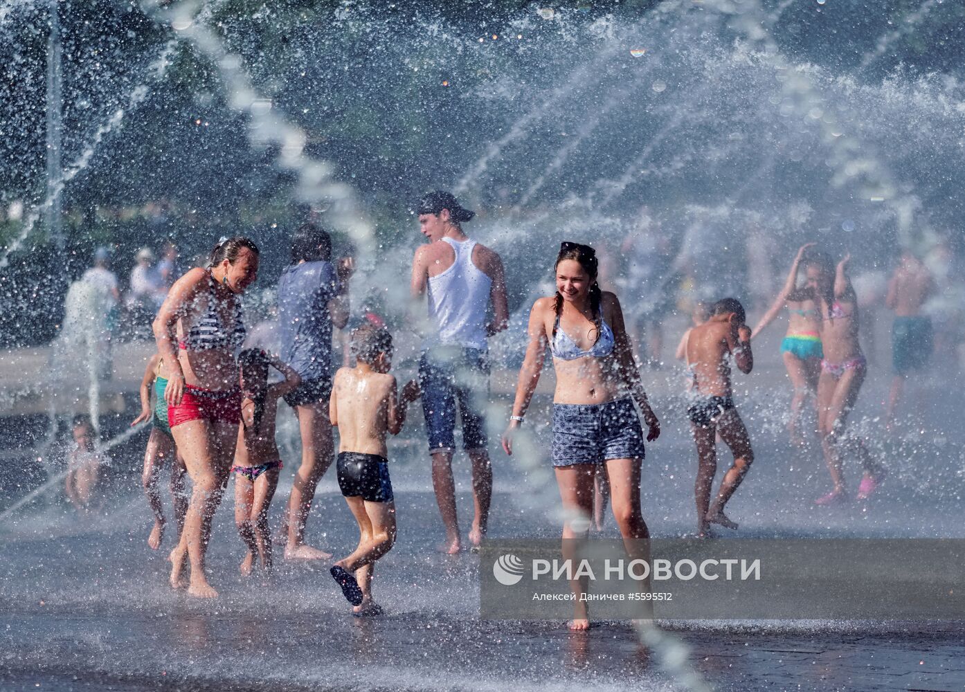Жара в Санкт-Петербурге