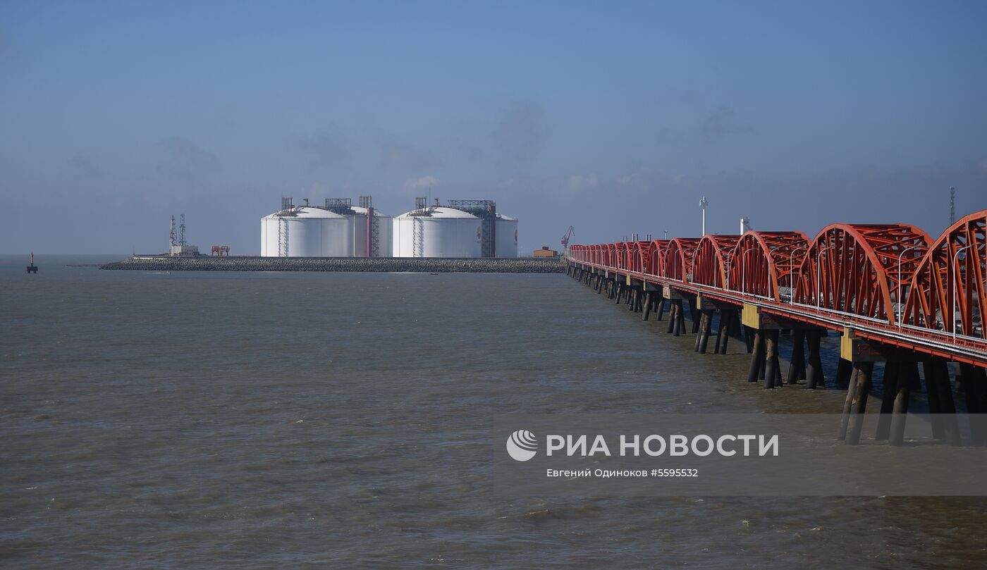 Прибытие  двух танкеров со сжиженным газом проекта "Ямал СПГ" в Китай 