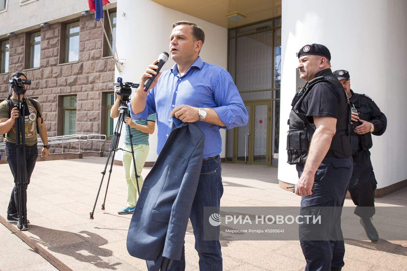 Акция протеста оппозиции в Кишиневе