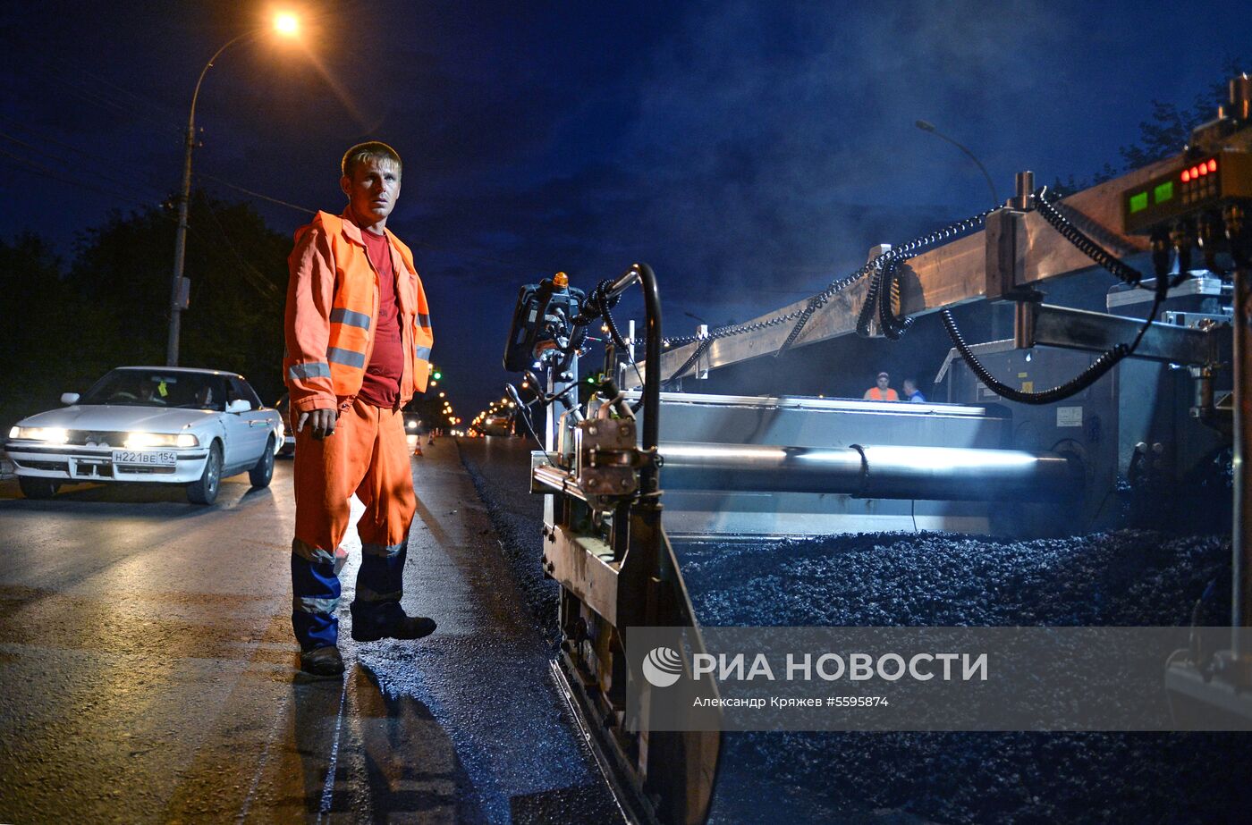 Комплексный ремонт дорог в Новосибирске 