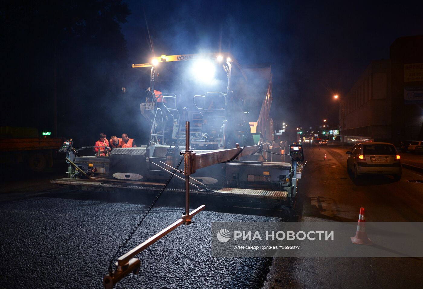 Комплексный ремонт дорог в Новосибирске 