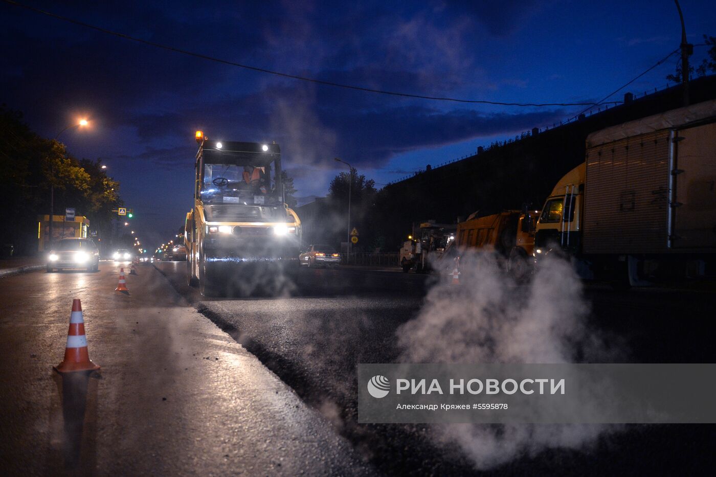 Комплексный ремонт дорог в Новосибирске 