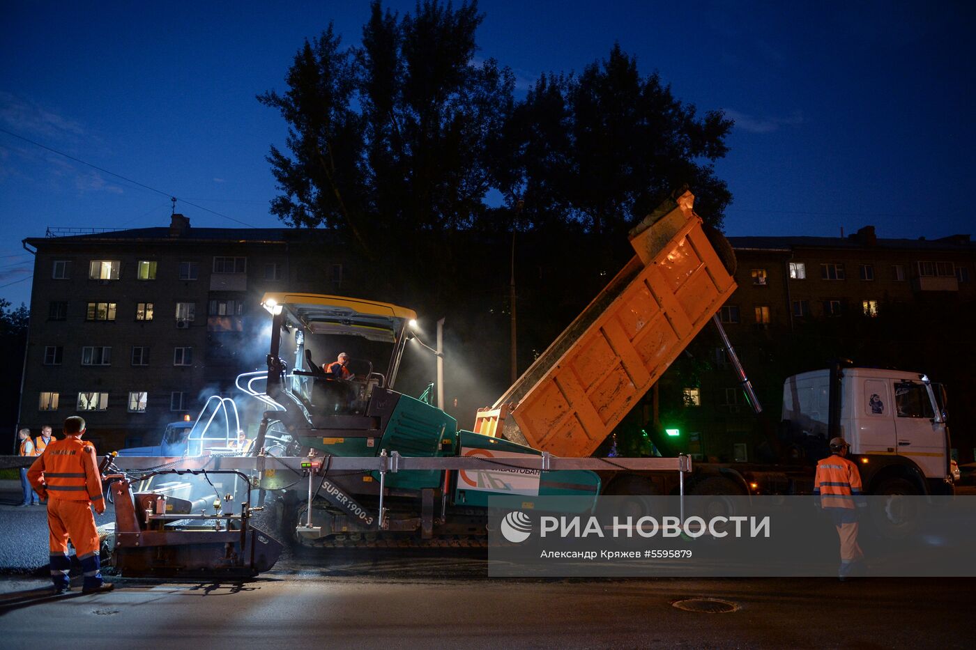 Комплексный ремонт дорог в Новосибирске 