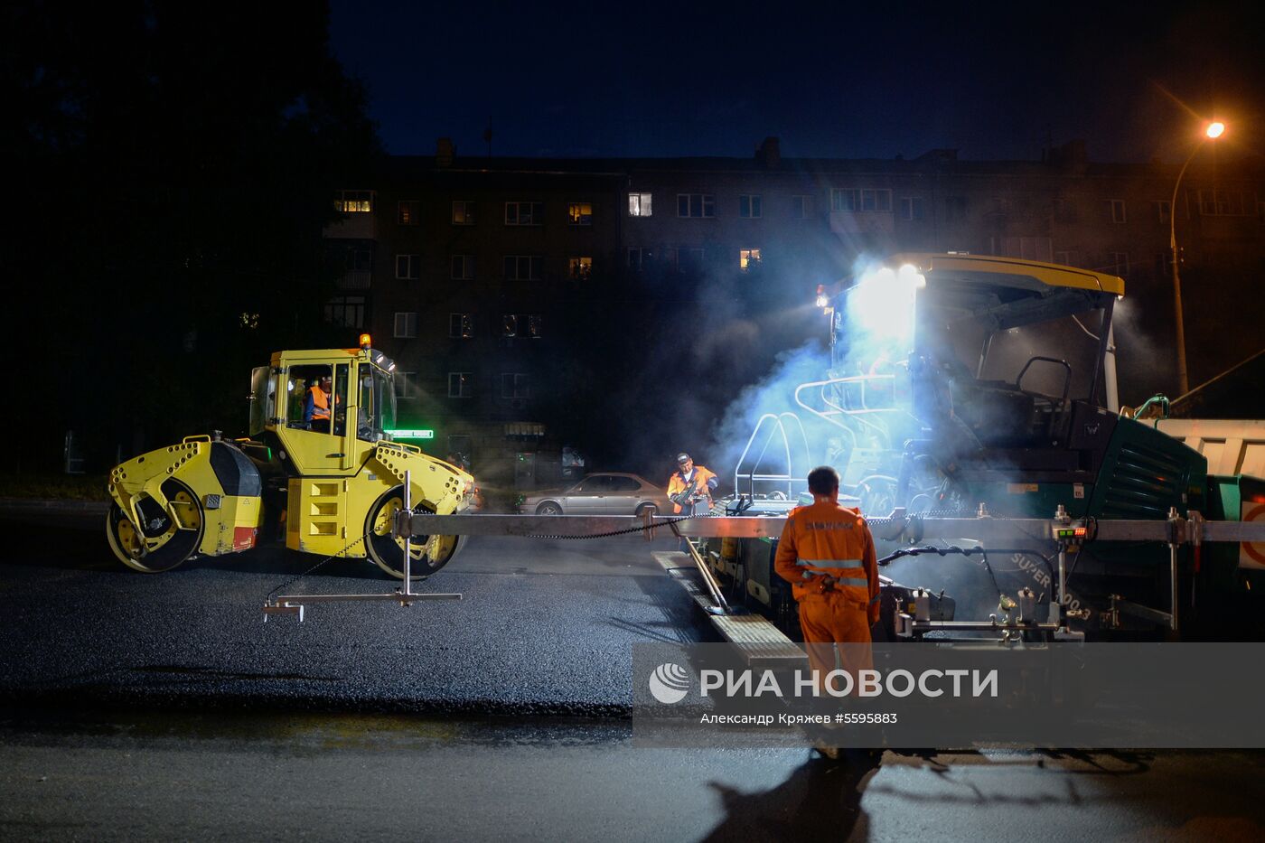 Комплексный ремонт дорог в Новосибирске 