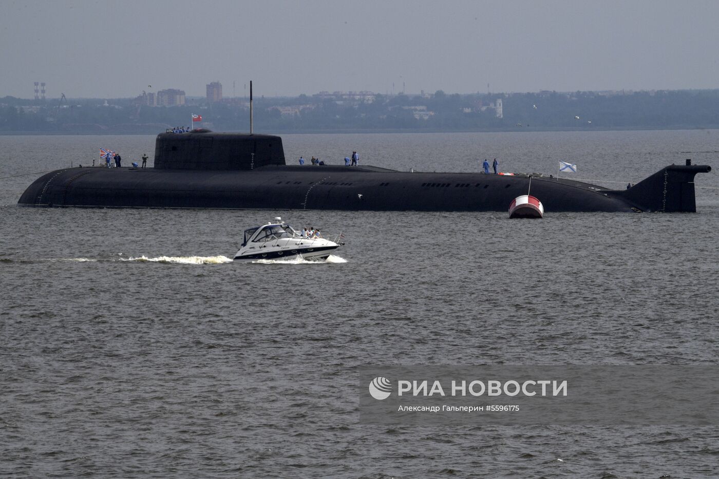 Репетиция парада ВМФ в Кронштадте