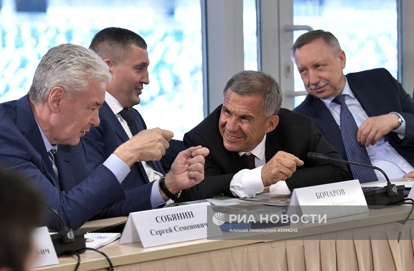 Рабочая поездка президента РФ В. Путина в Калининград