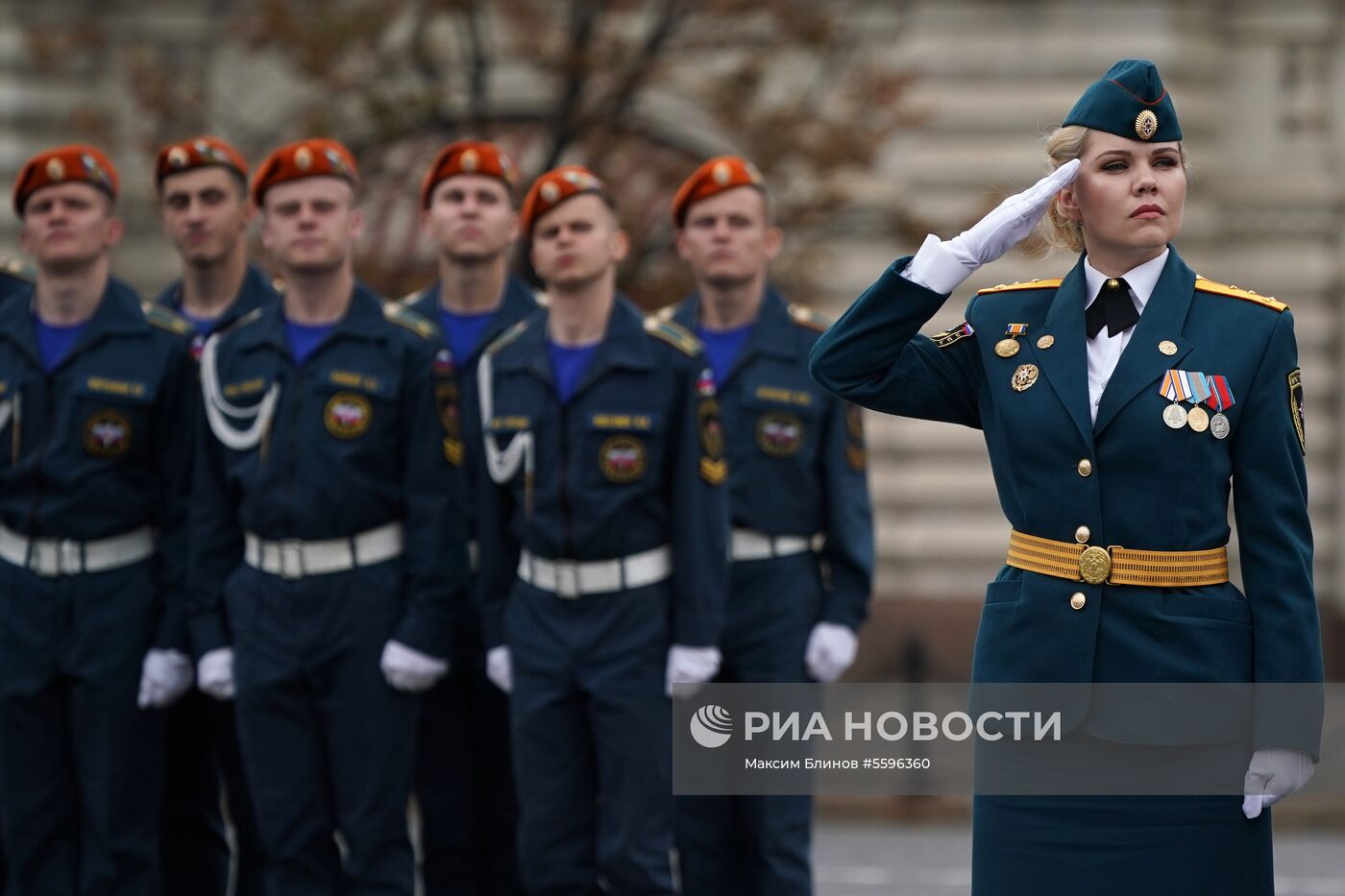 Выпуск курсантов, студентов и слушателей вузов МЧС России