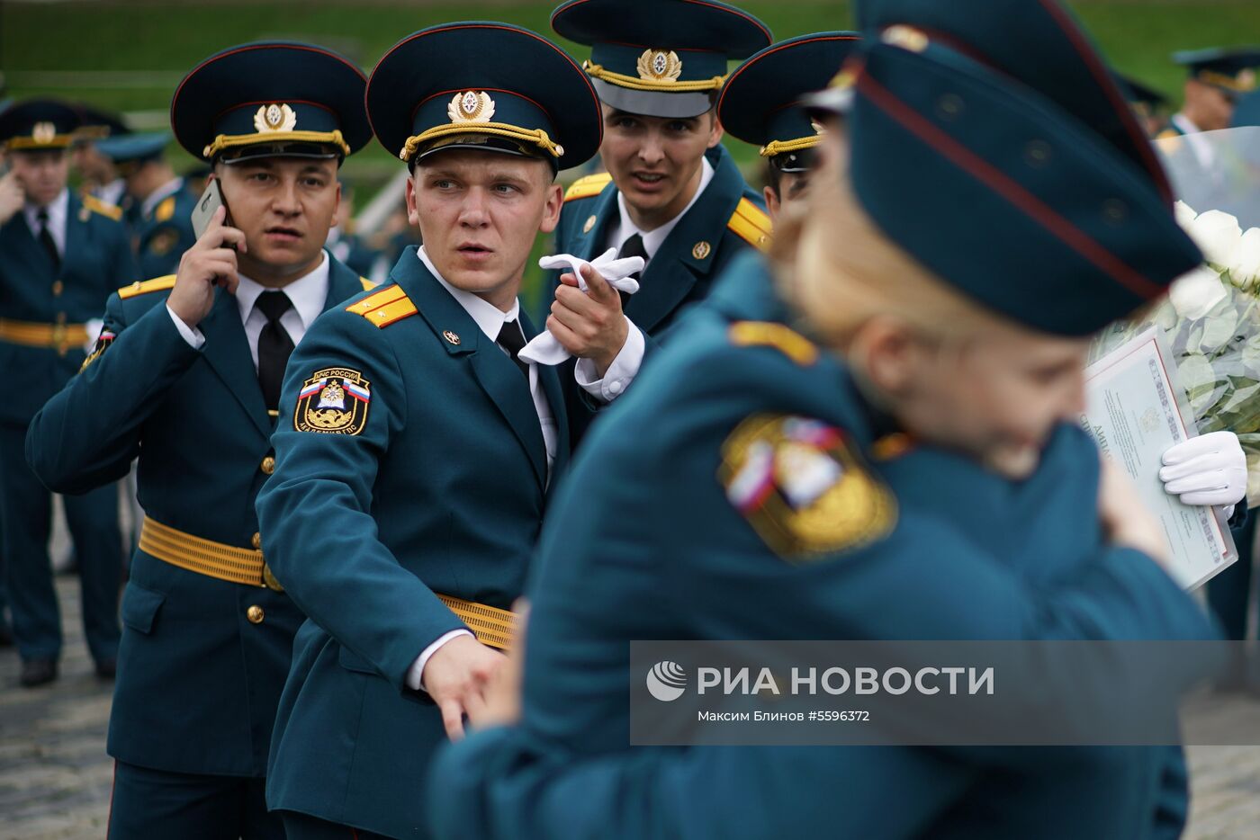 Выпуск курсантов, студентов и слушателей вузов МЧС России