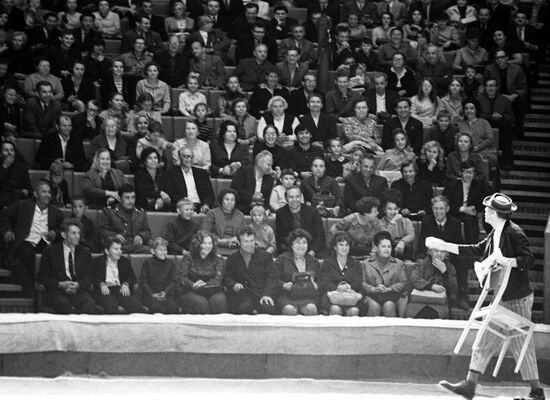 Артист цирка и кино Юрий Никулин