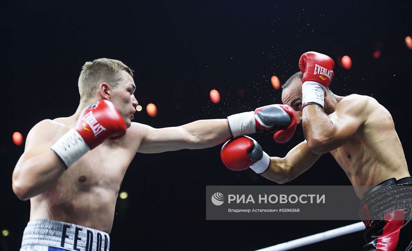 Бокс. Бой М. Гассиева и А. Усика
