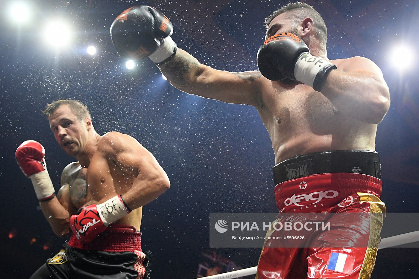 Бокс. Бой М. Гассиева и А. Усика