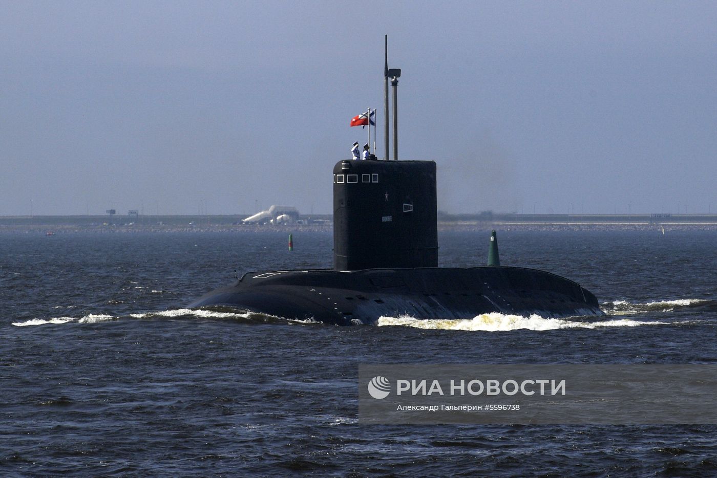 Первая сводная репетиция парада ВМФ России
