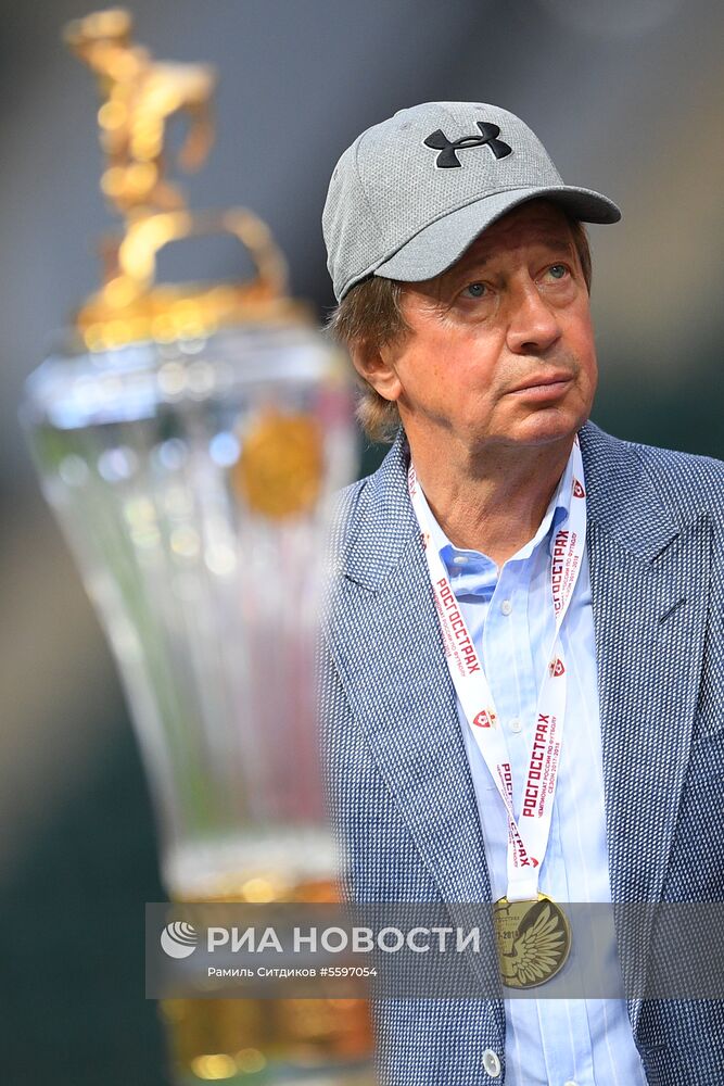 Награждение ФК "Локомотив" золотыми медалями чемпионата России