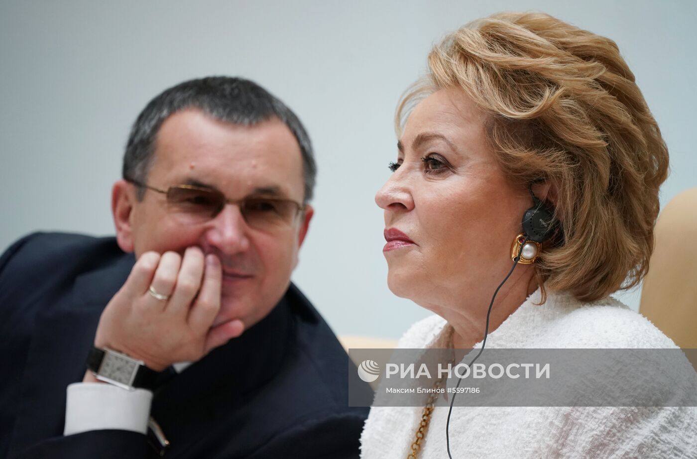 Заседание Совета Федерации РФ