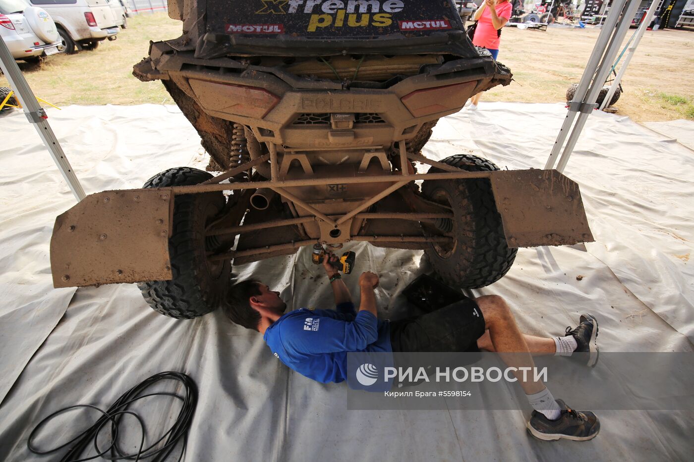 Этап ралли "Шелковый путь" в Волгограде