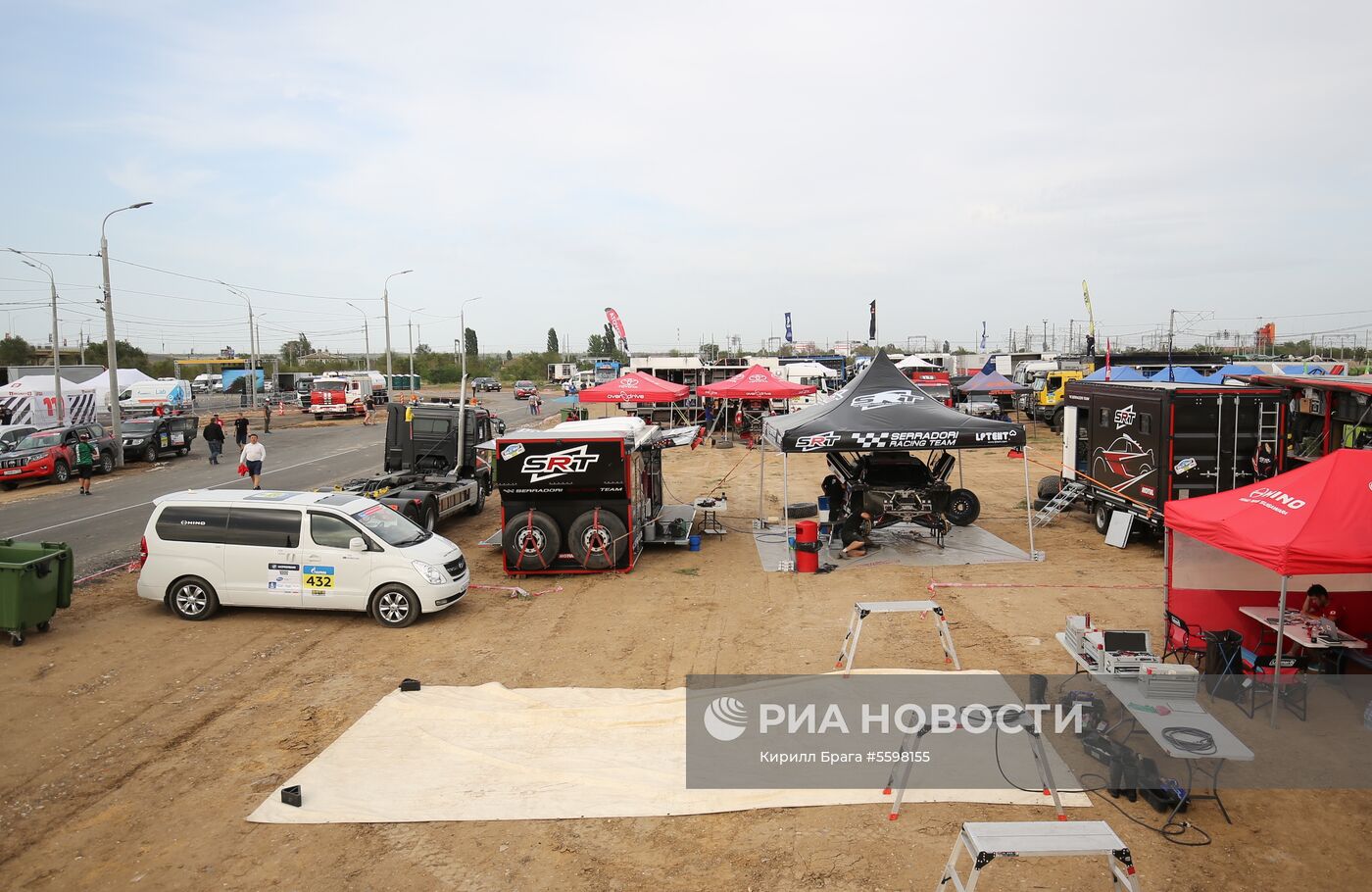 Этап ралли "Шелковый путь" в Волгограде