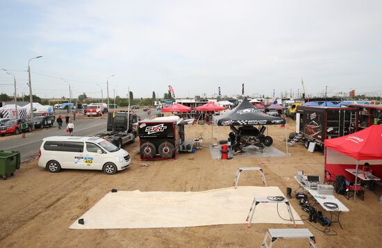 Этап ралли "Шелковый путь" в Волгограде