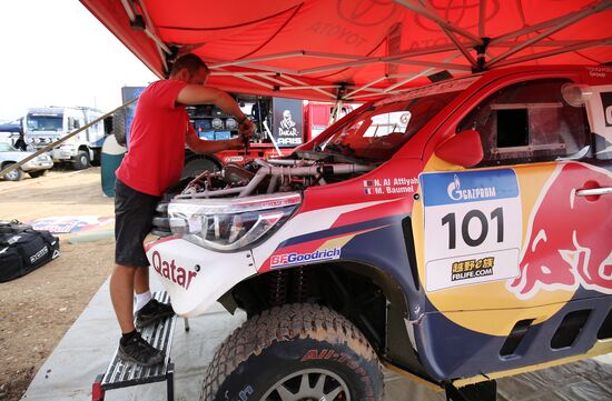 Этап ралли "Шелковый путь" в Волгограде