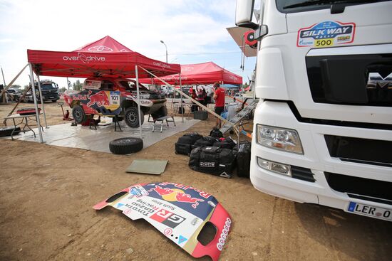 Этап ралли "Шелковый путь" в Волгограде
