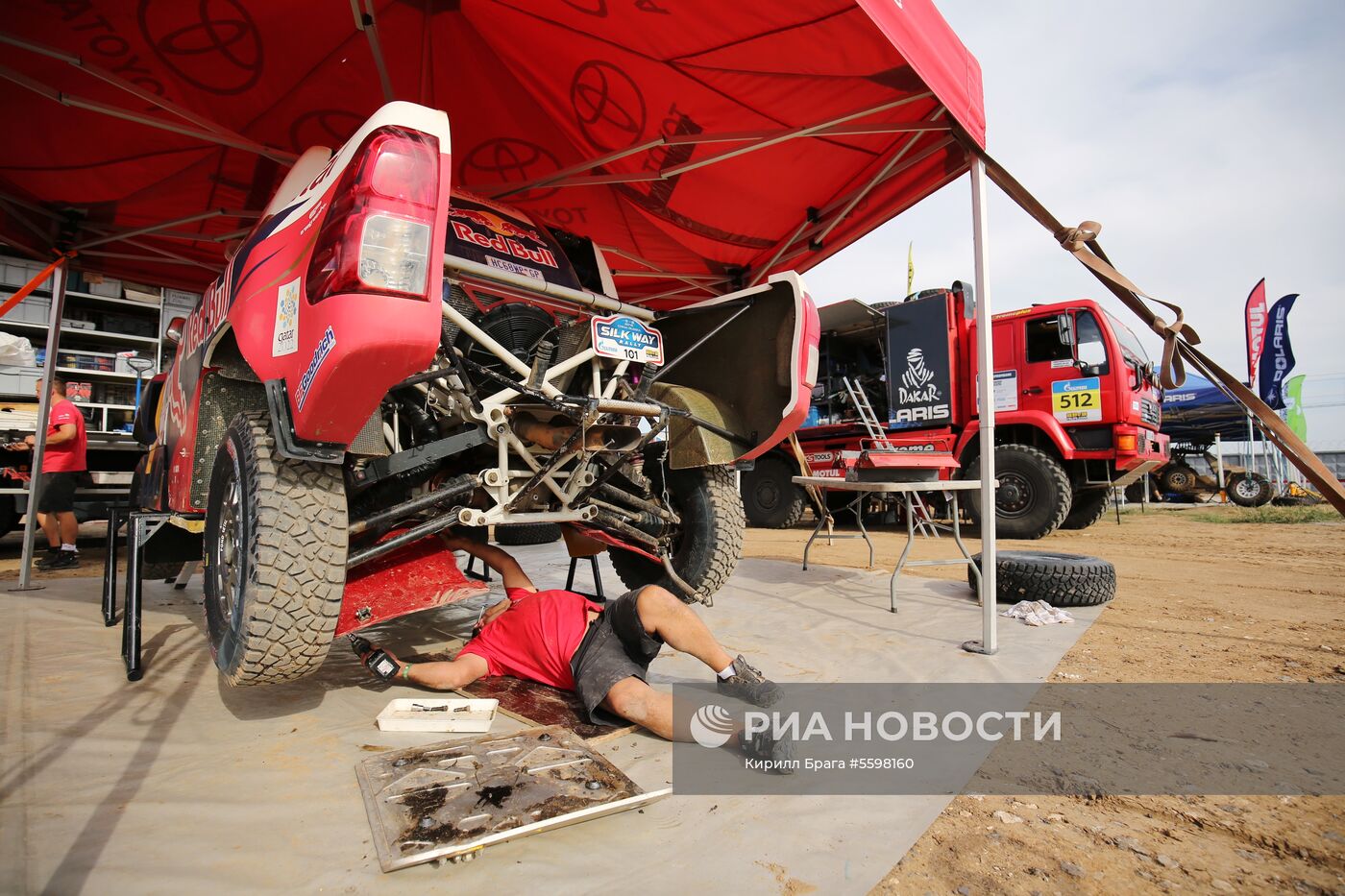 Этап ралли "Шелковый путь" в Волгограде