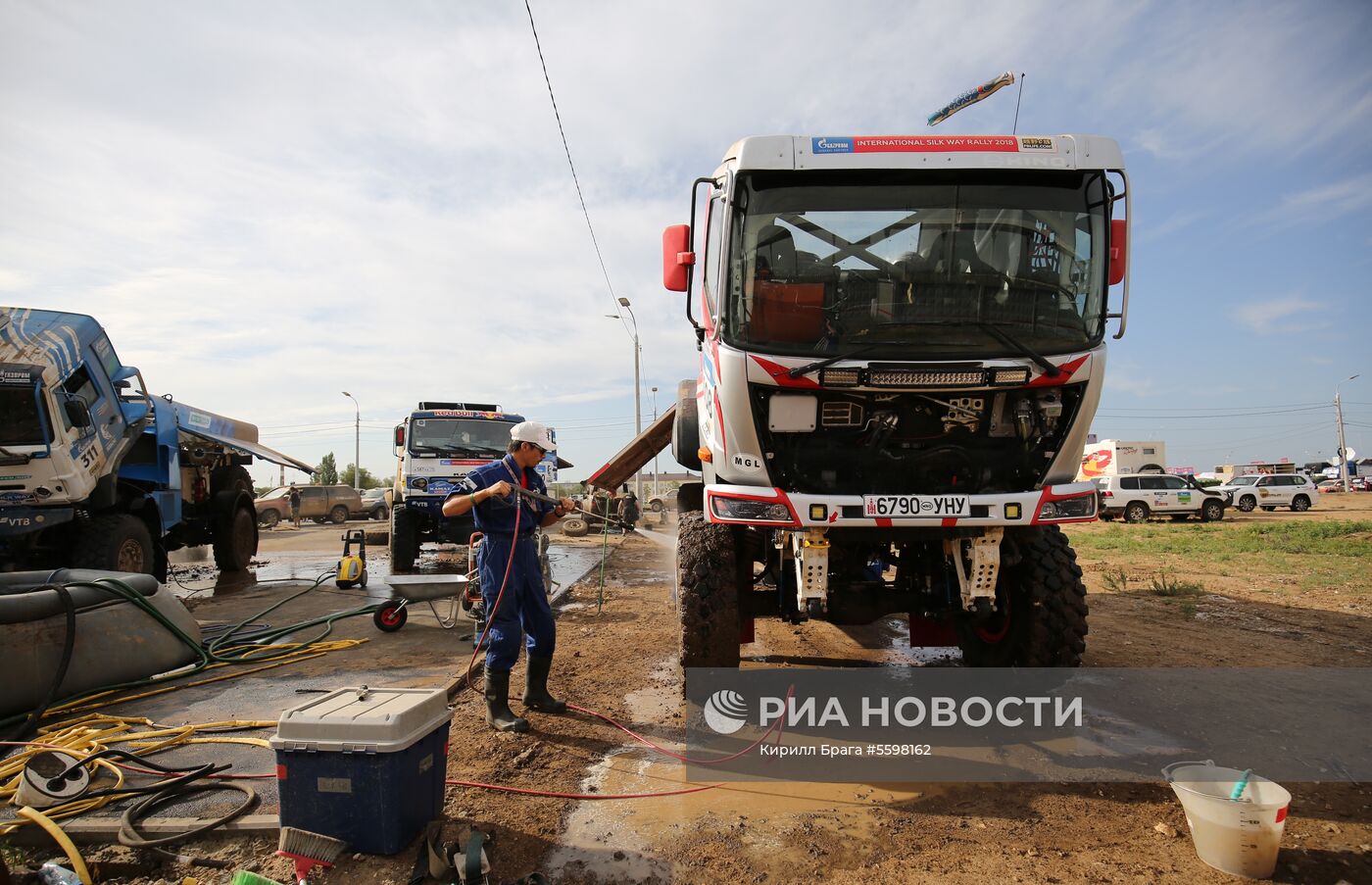 Этап ралли "Шелковый путь" в Волгограде
