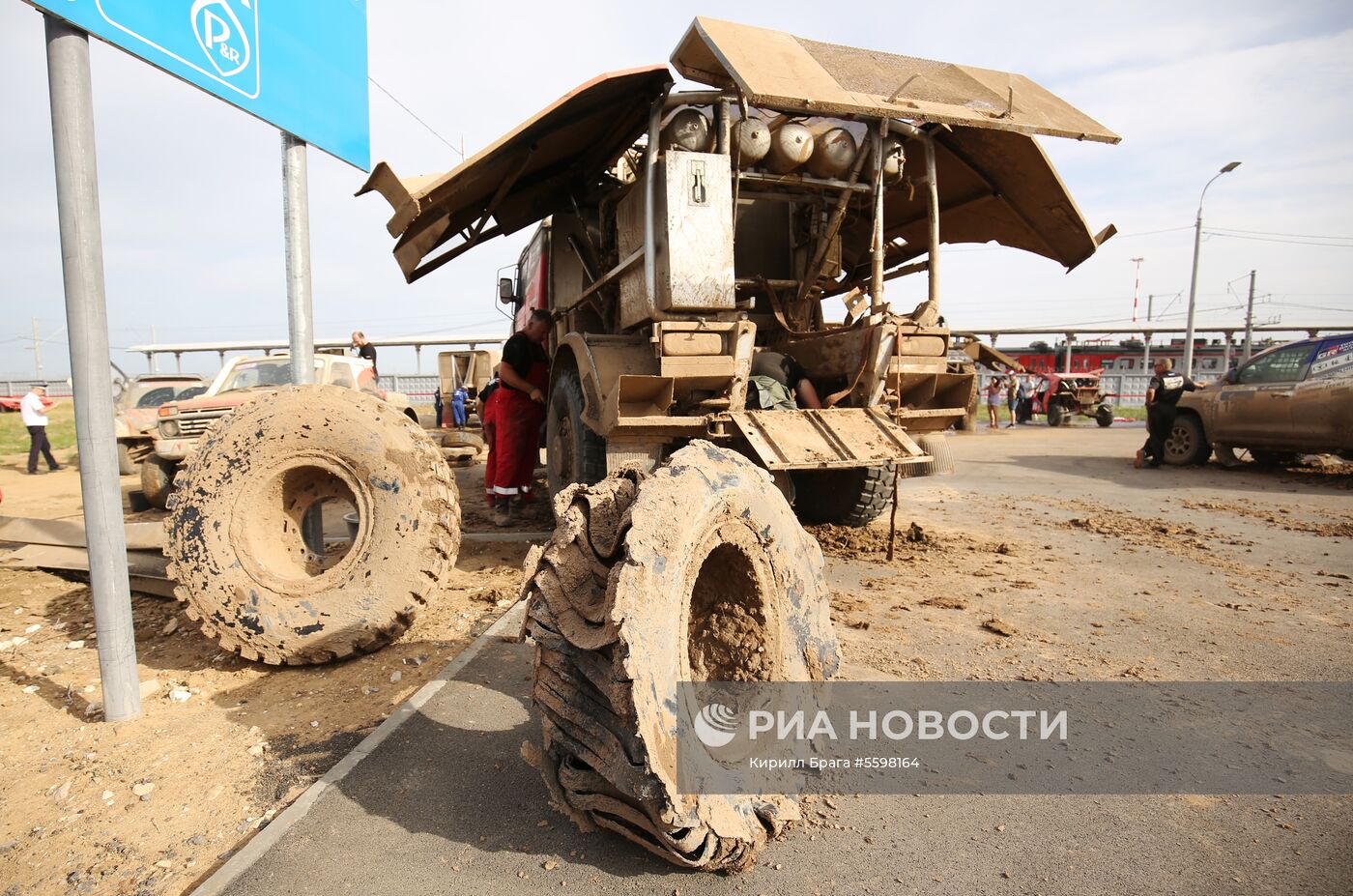 Этап ралли "Шелковый путь" в Волгограде