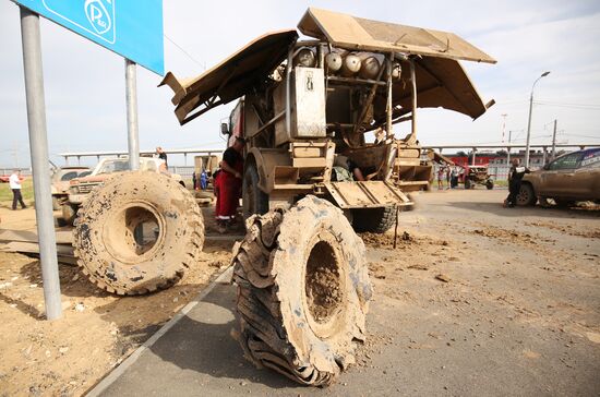 Этап ралли "Шелковый путь" в Волгограде